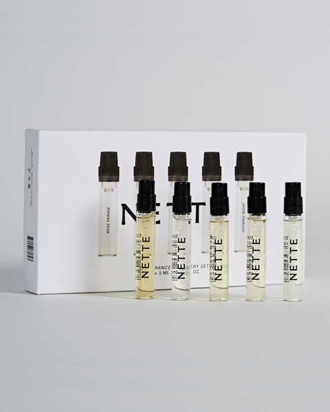 Fragrance Discovery Set | Eau de Parfum | 5 x 3ml Vials | Nette NYC